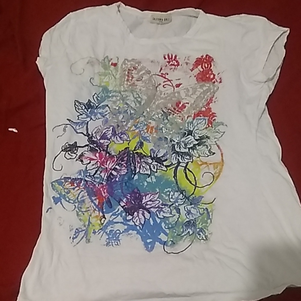 A butterfly t shirt